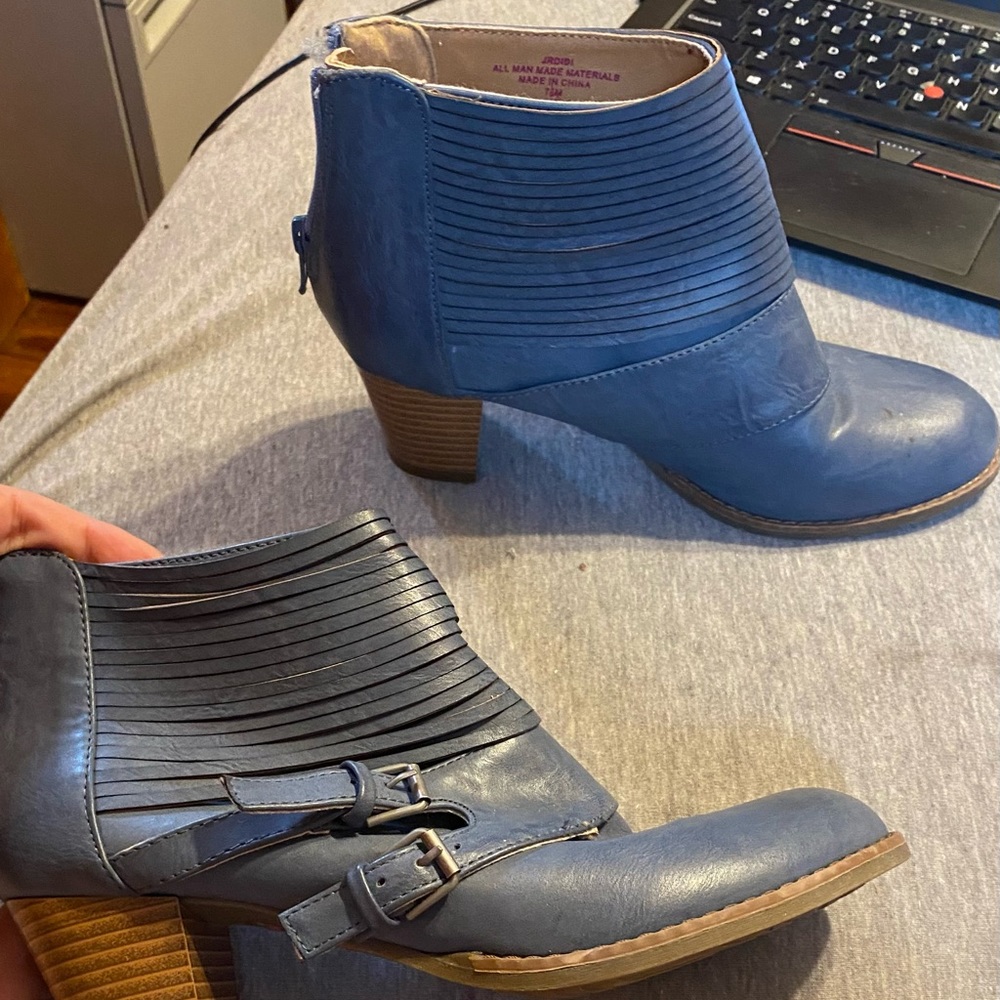 Blue 🥾 Booties - Picture 3 of 5